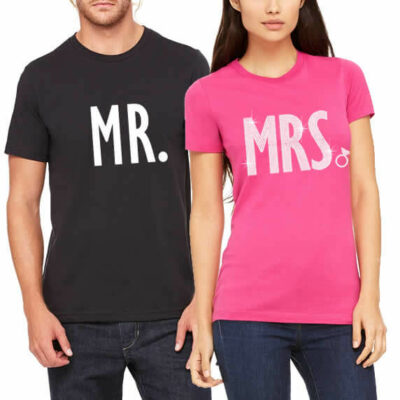 Mr. & Mrs. T-Shirt Set