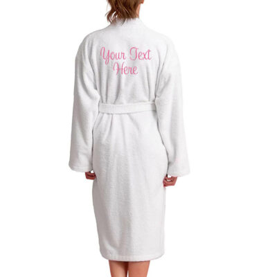 Create Your Own Terry Robe - Embroidered