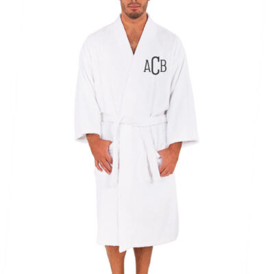 Personalized Groom Terry Robe with Monogram