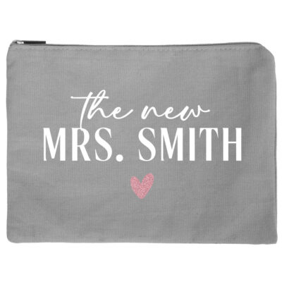 The New Mrs. Bride Cosmetic Bag