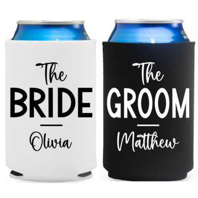 "The Bride/Groom" Koozie