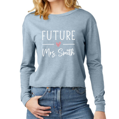 Future Mrs. Long Sleeve Midi Shirt