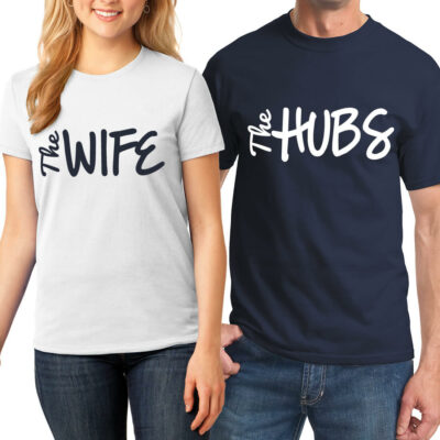 The Hubs & The Wife T-Shirt Set
