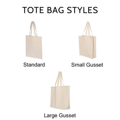 Design Your Own Personalized Small Canvas Tote Bag