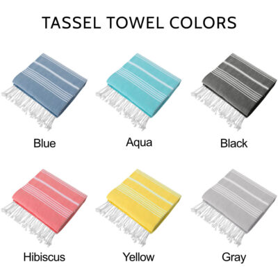 Tassel Beach Towel Colors