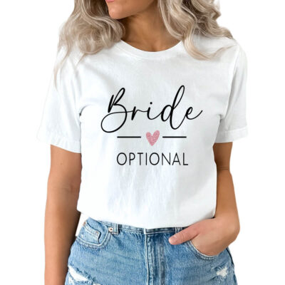 Bride T-Shirt with Heart