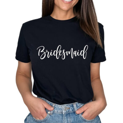 Design Your Own Bridal Party T-Shirt