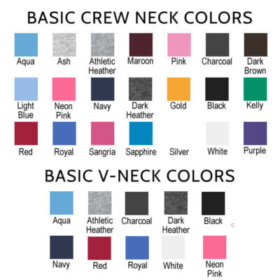 Shirt Colors