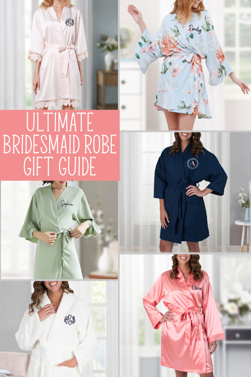 Ultimate Bridesmaid Robes Gift Guide
