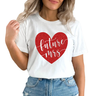 Future Mrs. Valentine's Day Bride Shirt