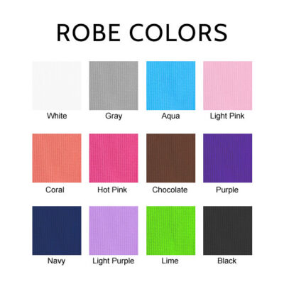 Waffle Robe Colors