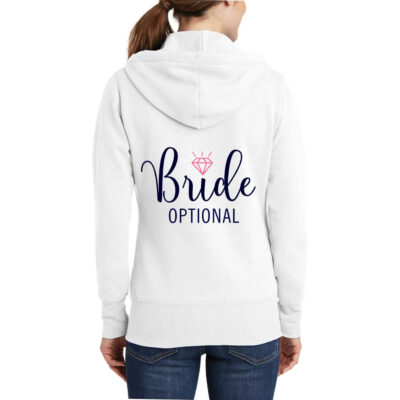 Full-Zip Bride Hoodie