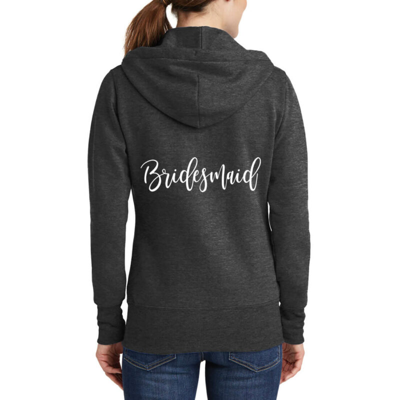 Bridesmaid Full-Zip Hoodie