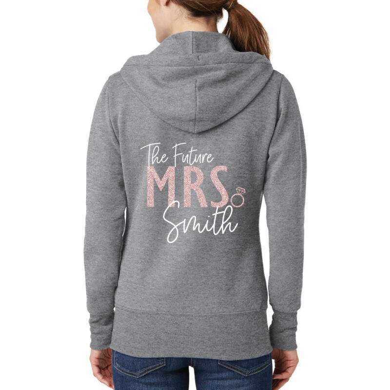 "The Future Mrs." Full-Zip Bride Hoodie