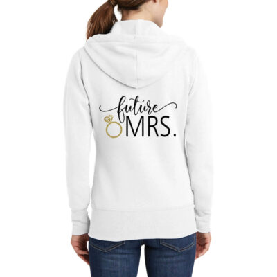 "Future Mrs." Full-Zip Bride Hoodie