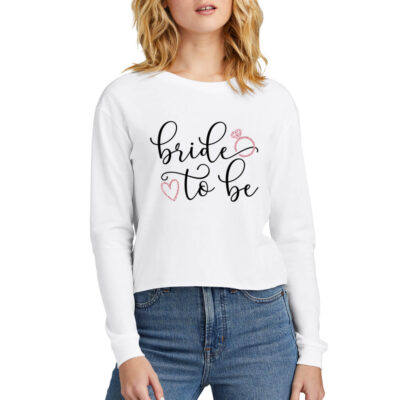 Long Sleeve Midi Bride to be Shirt