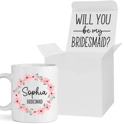 Bridal Party Mug Gift Box Set