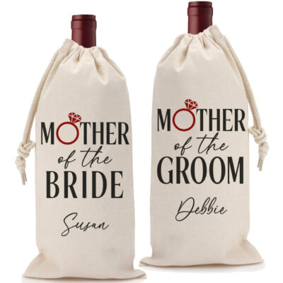 "Mother of the Bride" Wine Bag