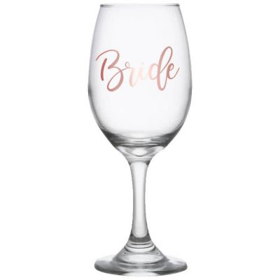 Bride Wine Glass