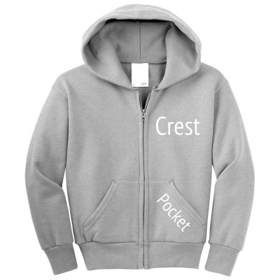 Youth Zip Hoodie Front