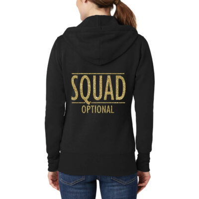 "SQUAD" Full-Zip Hoodie